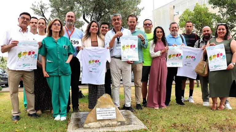Momento de la presentación de la Carrera de Donantes.
