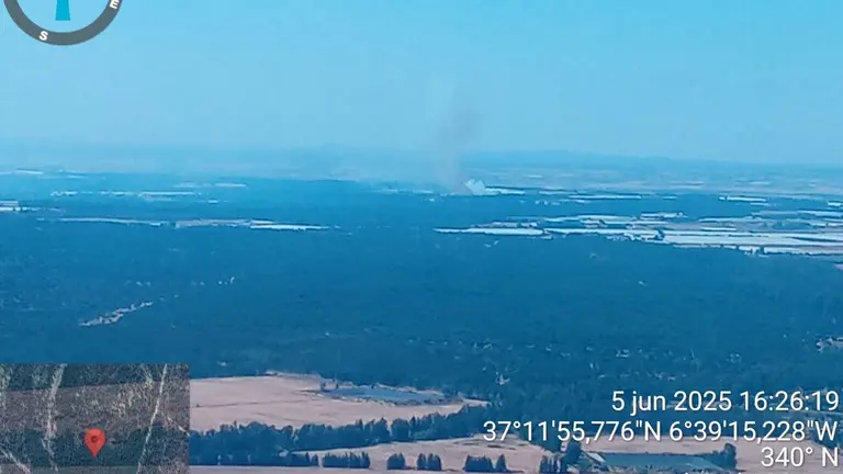 Otro incendio declarado en el t&eacute;rmino municipal de Lucena del Puerto