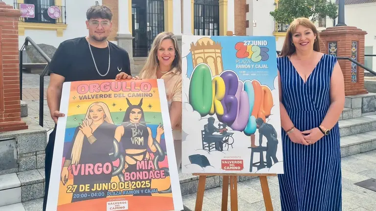 Presentaci&oacute;n del Cartel y los actos del orgullo en Valverde del Camino.