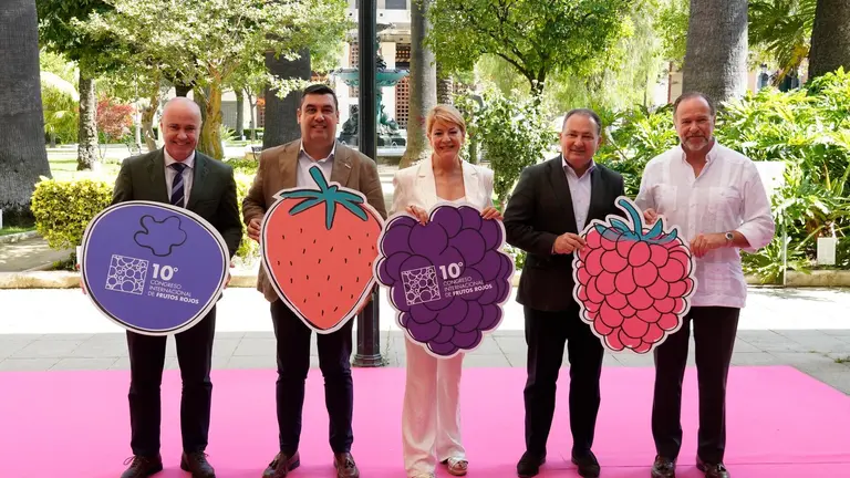 Presentación del Congreso Internacional de Frutos Rojos. / Fotografía: Diputación de Huelva