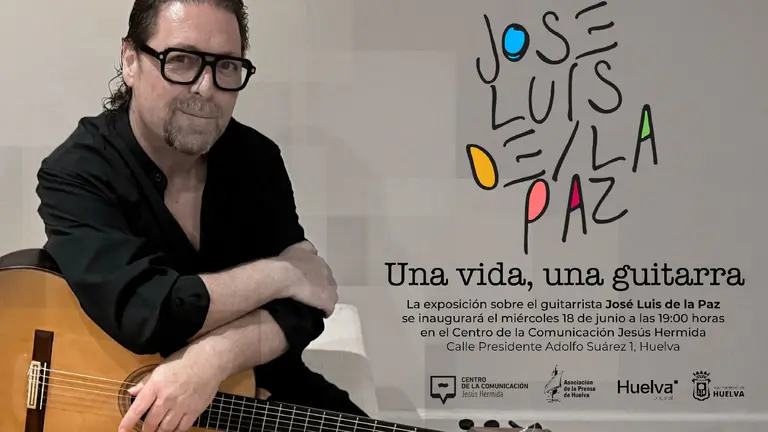 Cartel de la inauguración de la exposición.