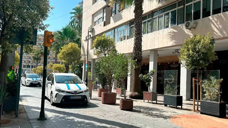 Bolardos de la Gran Vía.