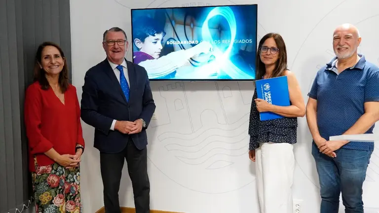 ACNUR en la Diputaci&oacute;n Provincial de Huelva.