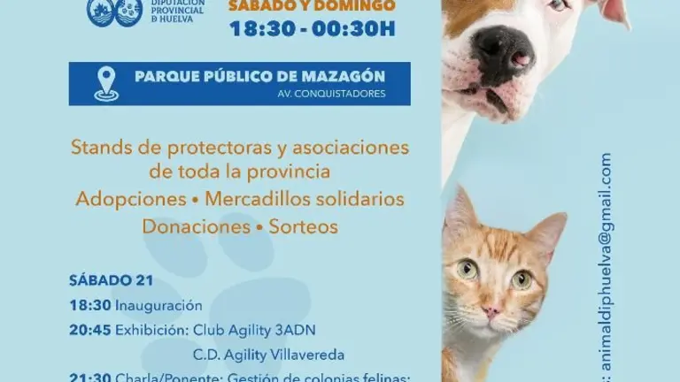 Encuentro animales en Mazag&oacute;n