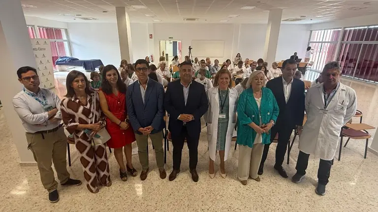 Colofón al aniversario del Hospital Infanta Elena.