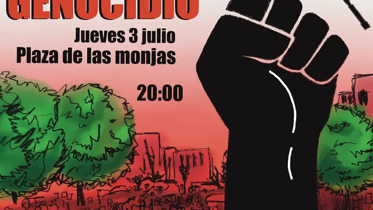 Cartel de la marcha del 3 de julio.
