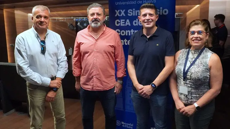 Momentos antes del simposio.