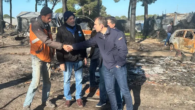 Asentamientos en Doñana.