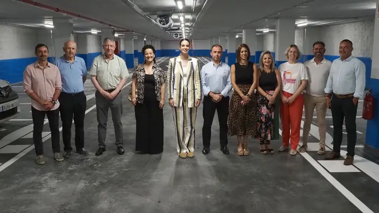 Parking en Palos de la Frontera.