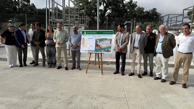 Inauguraci&oacute;n de la nueva depuradora de La Granada de Riotinto.