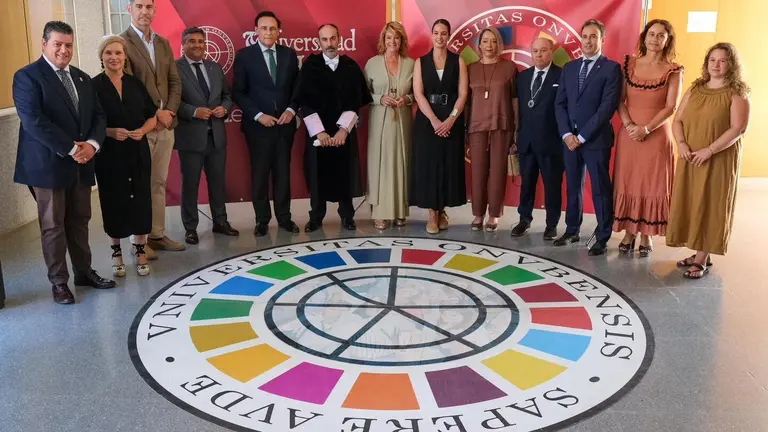 Investidura de José Rodríguez en la UHU.