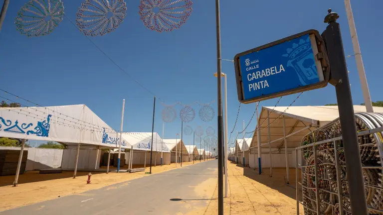 Una calle de las Colombinas.