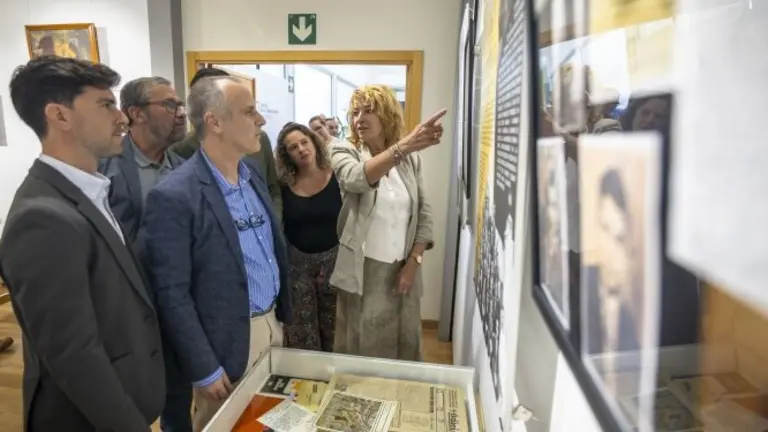 Exposición Jesús Hermida. / Fotografía: Ayuntamiento de Huelva.