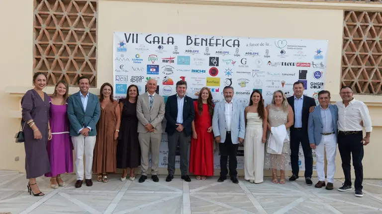 Gala por la AECC celebrada en Islantilla.