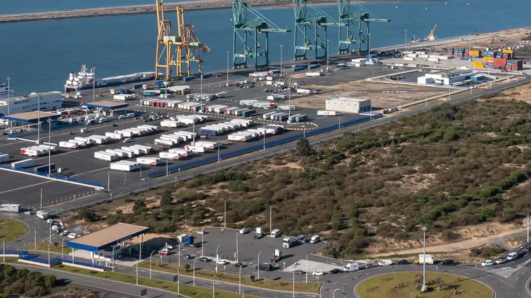 Imagen del Puerto de Huelva.