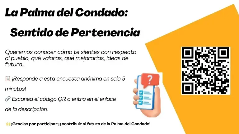 Encuesta para los ciudadanos/as de La Palma del Condado. / Fotograf&iacute;a: Ayuntamiento de La Palma del Condado.