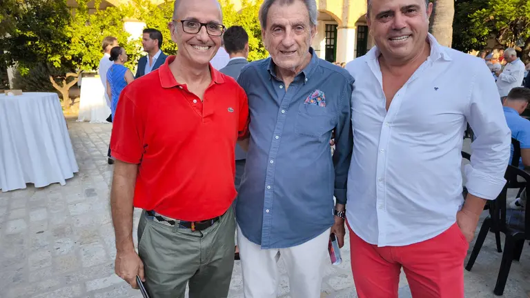 Manolo Salas, Alfredo Buendía y Manolo Contreras
