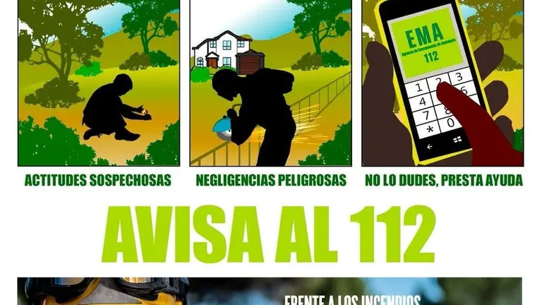 Plan para concicielciar sobre la peligrosidad de los incendios forestales.