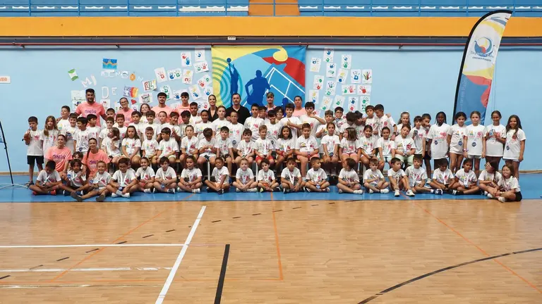 Clausura del campamento de verano / Fotografía: Ayuntamiento de Palos de la Frontera.