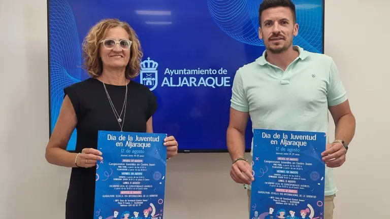 Presentación de la programación para el día de la juventud / Fotografía: Ayuntamiento de Aljaraque