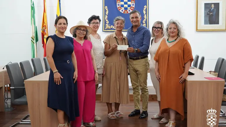 Acuerdo con Fibro Moguer / Fotografía: Ayuntamiento de Moguer.