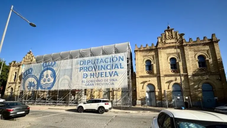 Antigua estación de tren / Fotografía: Ayuntamiento de Huelva.