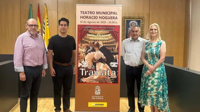La Traviata se representa mañane en Isla Cristina / Fotografía: Ayuntamiento de Isla Cristina.
