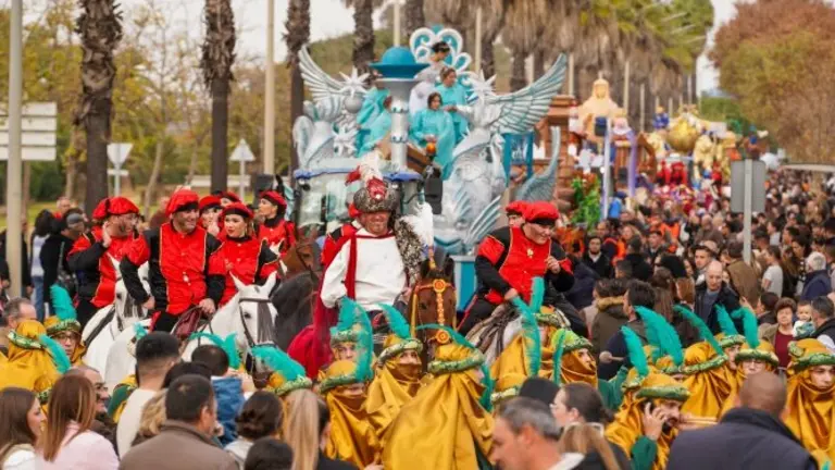 Cabalgata de Reyes de Huelva / Fotografía: Ayuntamiento de Huelva.