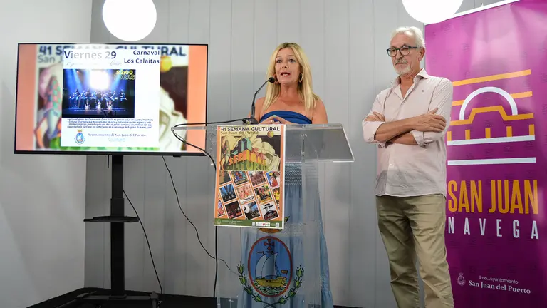 Presentación de la Semana Cultural de San Juan del Puerto / Fotografía: Ayuntamiento de San Juan del Puerto.