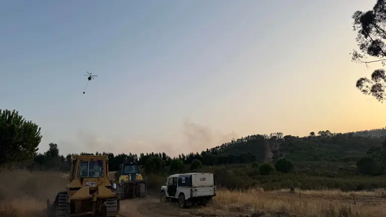 Incendio en Aroche / Fotograf&iacute;a: Ayuntamiento de Aroche