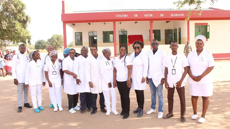 Centro de Salud en Mozambique / Fotograf&iacute;a: Diputaci&oacute;n de Huelva.