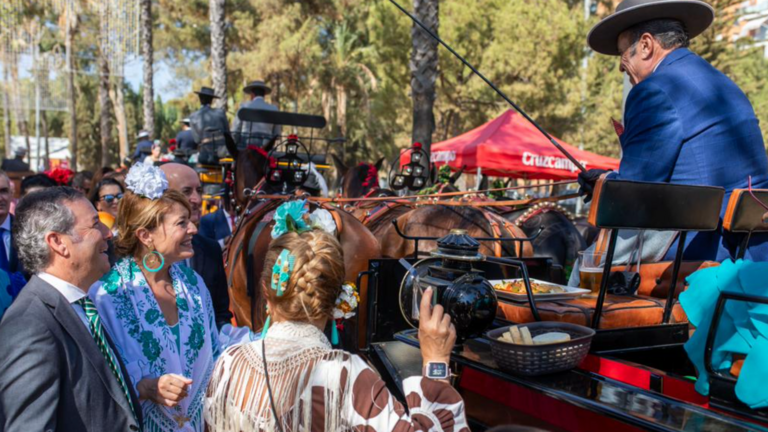 Un instante de una edición pasada de la Feria del Caballo.
