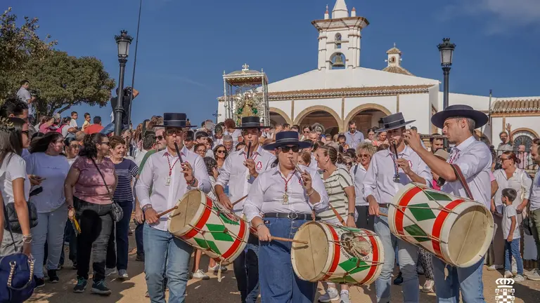 Traslado de la Virgen de Montemayor / Fotograf&iacute;a: Ayuntamiento de Moguer.