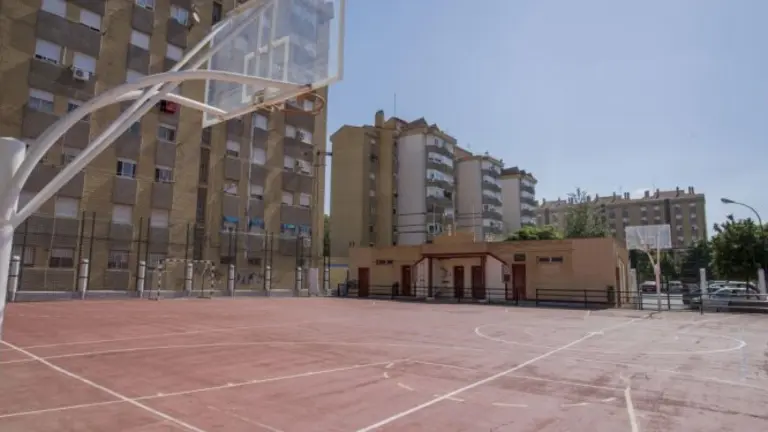 Pistas del polígono San Sebastián / Fotografía: Ayuntamiento de Huelva.