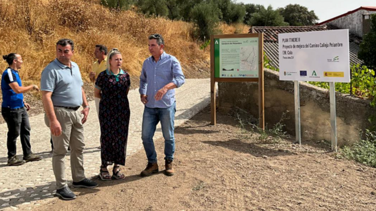 El Plan It&iacute;nere II act&uacute;a en Cala / Fotograf&iacute;a: Junta de Andaluc&iacute;a.