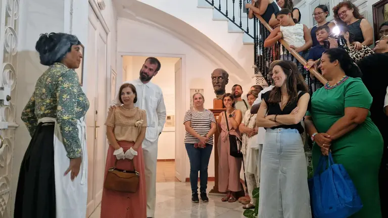 Dramatizaciones en la Casa Natal de Juan Ram&oacute;n Jim&eacute;nez /  Fotograf&iacute;a: Ayuntamiento de Moguer