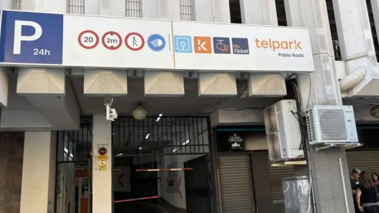 Parking del centro de Huelva / Fotografía: Ayuntamiento de Huelva.