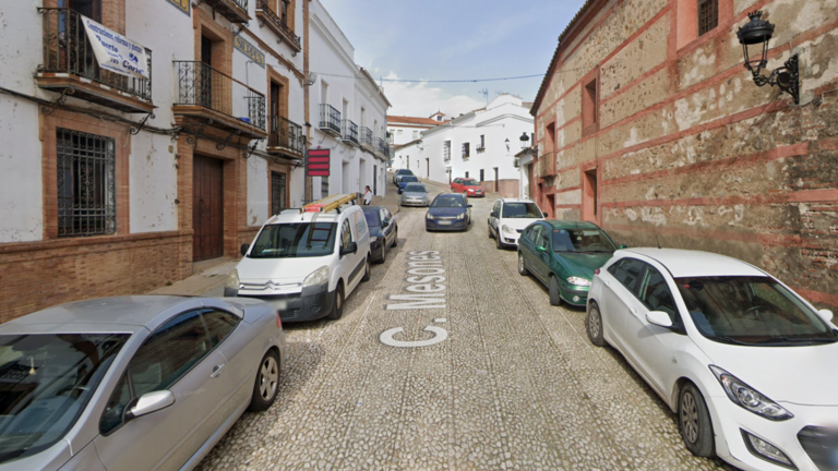 Calle Mesones, en Aracena / Fuente: Google Maps