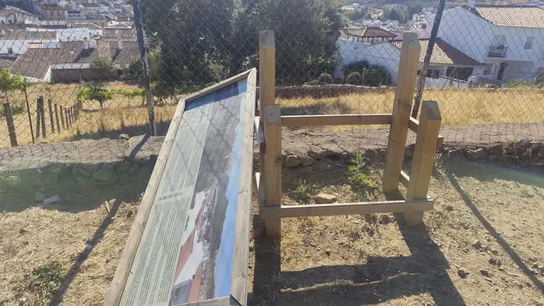 Actos vandálicos en Aracena / Fotografía: Ayuntamiento de Aracena.