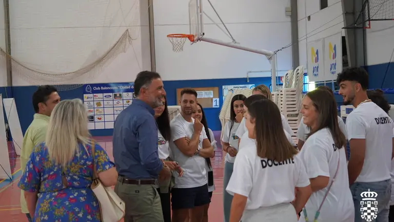 Acto de inauguraci&oacute;n de Tecnotribu en Moguer. / Fotograf&iacute;a: Ayuntamiento de Moguer.