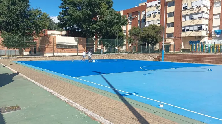 Mejoras en las instalaciones de los Jardines de Santa Marta / Fotografía: Ayuntamiento de Huelva.