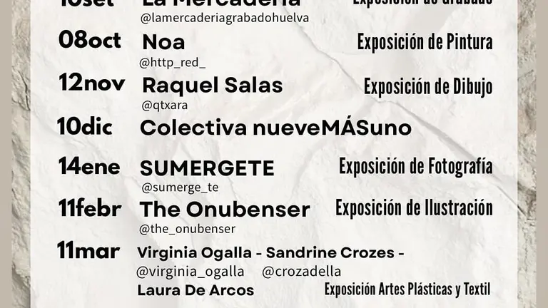 Programación del Gran Vía Uno.