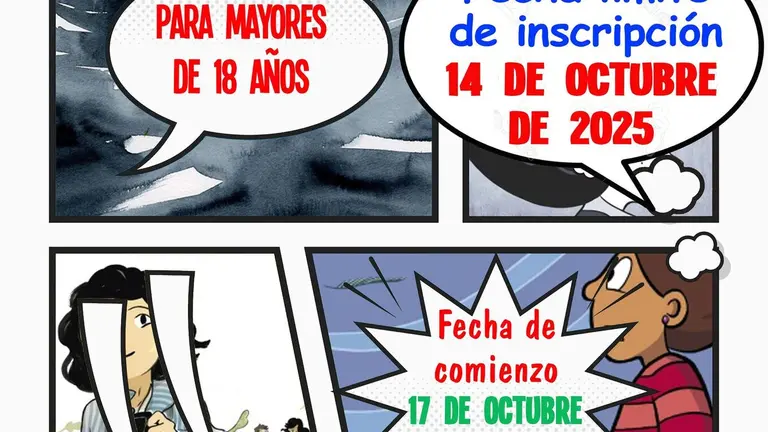 Club de Lectura de Comic / Fotografía: Biblioteca Provincial de Huelva.