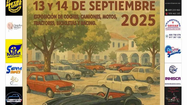 VII Feria del Autom&oacute;vil Cl&aacute;sico de Aracena / Fotograf&iacute;a: Diputaci&oacute;n Provincial