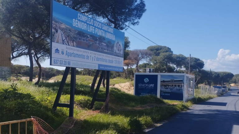 Proyecto en Pinos del Mar. / Fotografía: PSOE de Huelva.