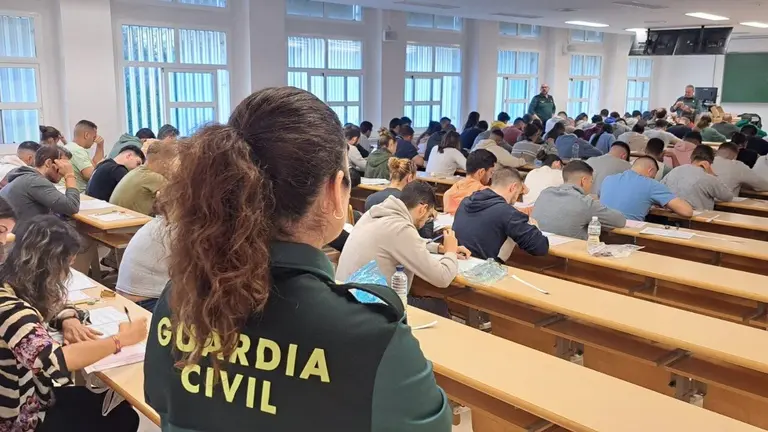 Pruebas de acceso a la Guardia Civil / Fotograf&iacute;a: Guardia Civil.