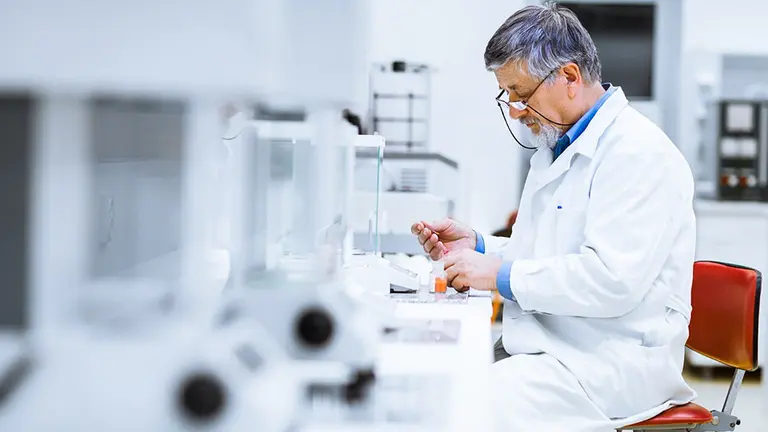 Laboratorio para el an&aacute;lisis de la gripe aviar.