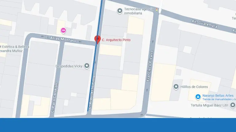 Tramo que va a cortarse el próximo día 12.