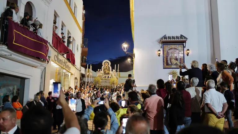 Virgen de las Angustias en Ayamonte / Fotografía: Ayuntamiento de Ayamonte.