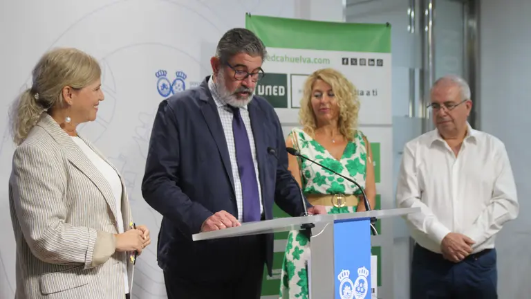 Presentación del curso académico de la UNED. / Fotografía: Diputación Provincial de Huelva.